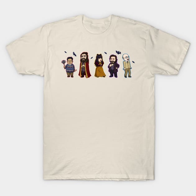 Lil What We Do in the Shadows gang T-Shirt by JadedSketch